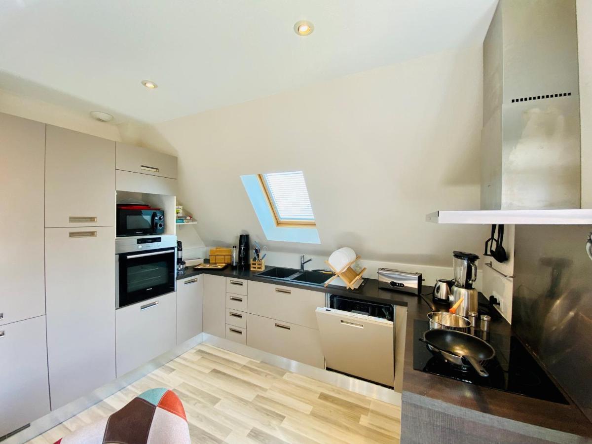 L'Envolee Alsacienne - Magnifique Appartement En Duplex Ostheim Exteriör bild